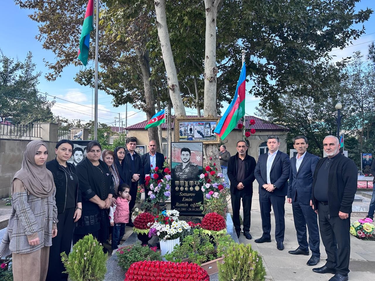 Sabunçu rayonunda şəhidlərin anım tədbirləri davam edir