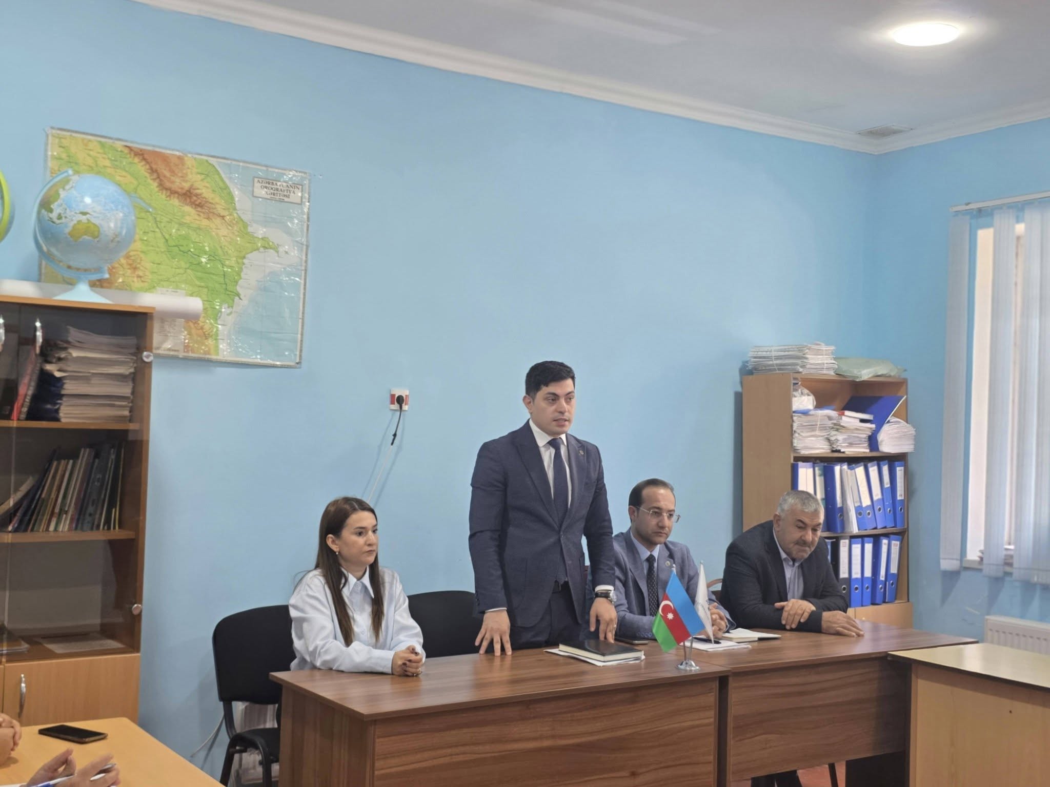 Yeni Azərbaycan Partiyası Sabirabad rayon təşkilatı Əsgərbəyli kəndində yığıncaq keçirilib